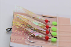 Hayabusa skin Sabiki rig for effective bait presentation and quick setup.