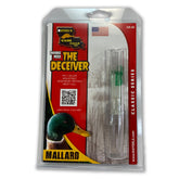 Haydel's DR-85 Mallard Duck Call close-up showing adjustable wedge for tuning