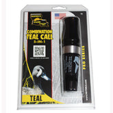 Haydel's T2 combo teal duck call front view, authentic teal quacks for realistic hunting