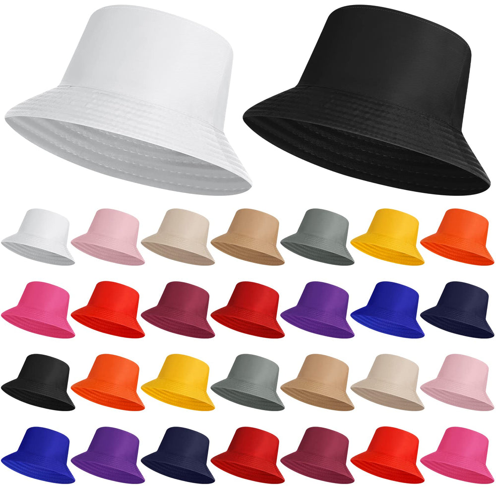 Haysandy solid bucket hat bulk pack red color
