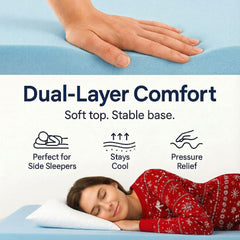 Hazli Matrix Comfort-Cell pad in-use as twin bed outdoors