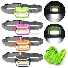 Head COB LED Light offers easy controls for quick mode switching.