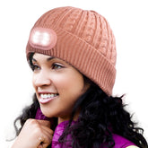 HEAD LIGHTZ headlightz beanie light-on for hands-free visibility