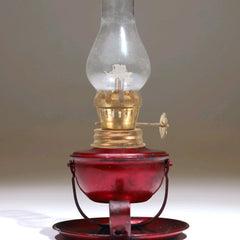 Healifty vintage oil lamp wick base for easy wick threading.