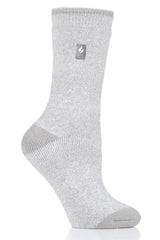 HEAT HOLDERS Women's Viola Lite Twist Crew Socks with diabetic-friendly warmth for daily comfort