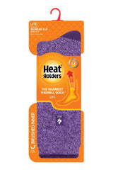 HEAT HOLDERS Women's Viola Lite Twist Crew Socks highlight ultra-soft texture for comfort