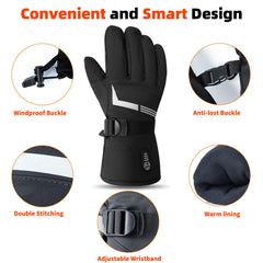Heat Nice heated gloves touchscreen-dexterity close-up demonstrates device use without removal.