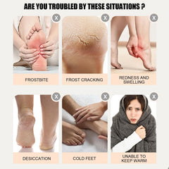 Heated Socks USB-powered design enables easy warmth on the go.