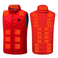 Heated Vest control panel with four settings for versatile warmth.