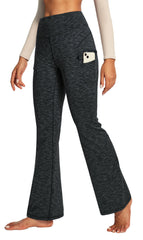 Heathyoga cargo pants women with fleece-lined interior for warmth on chilly hikes