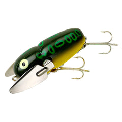 Heddon Crazy Crawler in action with wild-action topwater splash to attract bass