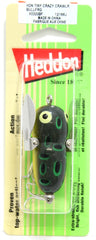 Heddon Crazy Crawler wing design shows side-to-side cadence for versatile topwater fishing.