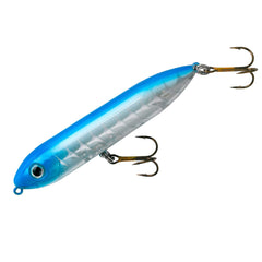 Heddon Super Spook Jr. blue shore shad topwater lure for dramatic strikes