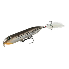 Heddon Super Zara Spook Rupture 4.5 inch front-angle view for silent topwater action.