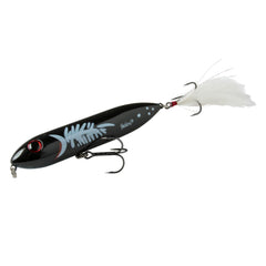 Heddon Super Zara Spook side view highlights the topwater profile for surface strikes
