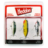 Heddon Torpedo Topwater Lure with Spinner Action – Triple Threat 3-Pack