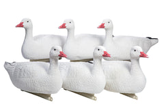 Heerweiyi goose decoys pack-6 foldable-base shows realistic plumage for convincing waterfowl setups.