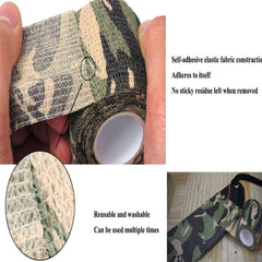 Heiegdr Self-Adhesive Camo Tape on camera housing protective wrap.