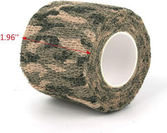 Heiegdr camo tape on flashlight wrap, seamless grip and protection