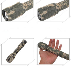 Heiegdr camo tape on camera body protects surfaces and reduces glare.