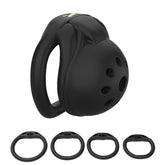 HELICORN embedded safety cage compact design for discreet wear and comfort
