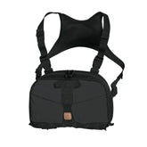 Helikon-Tex Numbat chest pack front view with VersaStretch pockets for quick access.