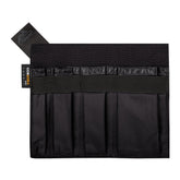 Helikon-Tex Organizer Insert Large Black top view showing elastic loops and pockets for modular storage.