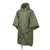 Helikon-Tex Swagman Roll Basic Olive Green folded for compact packability and warmth.