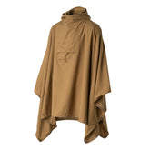 Helikon-Tex Swagman Scarf Poncho folded compactly for easy packing and quick deployment.