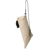 Helikon-Tex Water Filter Bag ready for initial water preparation outdoors