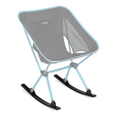Helinox rocking accessory runners attached to Chair One Original feet for easy rocking