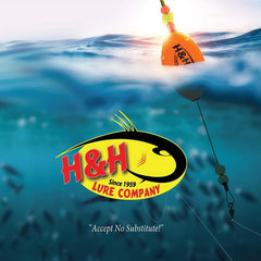 Helly Hansen H&H double-spinner lure hammered Colorado blades closeup add flash and attraction.
