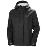 Helly-Hansen Loke Jacket Women's 2.0 front zip showing waterproof protection for rainy commutes