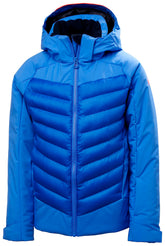 Helly Hansen Serene Jacket front view in 554 Ultra Blue for winter style and protection