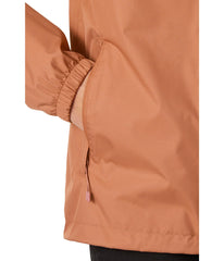 Helly Hansen Vancouver rain jacket cedarwood, fabric closeup highlights 2-layer construction and durability