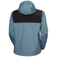 Helly Hansen Vancouver rain jacket hood adjustable for customizable weather protection.