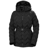 Helly Hansen Winter Bliss Jacket front view with adjustable hood for versatile winter protection