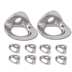 HERCHR bolt hanger side view shows compact anchor ready for secure mounting