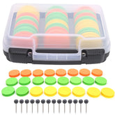 HERCHR fishing line foam spools keep lines organized and tangle-free.
