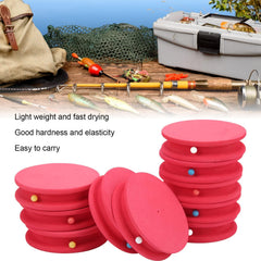 HERCHR pink storage board keeps line diameters organized for quick access.