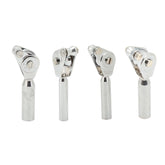 HERCHR aluminium alloy fishing roller guide with double pulley