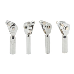 HERCHR aluminium alloy fishing roller guide with double pulley