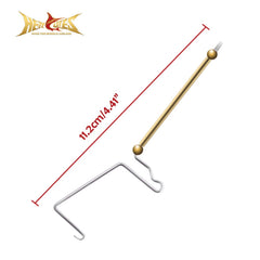 HERCULES bobbin thread holder keeps thread secure for smoother wraps.