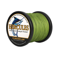 HERCULES zero-stretch texture photo illustrates ultra-sensitive bite detection for surf fishing