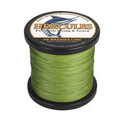 HERCULES braided line casting focus image emphasizes longer casts for distance anglers