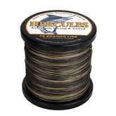 HERCULES braided line 12 strands on reel offers smoother casting