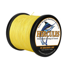 HERCULES braided line knot-strength image highlighting durable knots and abrasion resistance.
