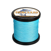 HERCULES braided line on spool showcases smooth casting and long-distance potential.