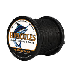 HERCULES braided line zero-stretch increases bite sensitivity for precise hooksets.