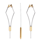 HERCULES bobbin holder close-up shows steady tension for precise fly tying